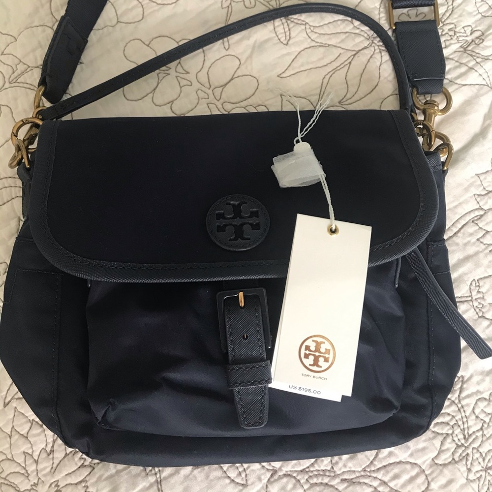 SOLD - Tory Burch Crossbody Bag - Navy